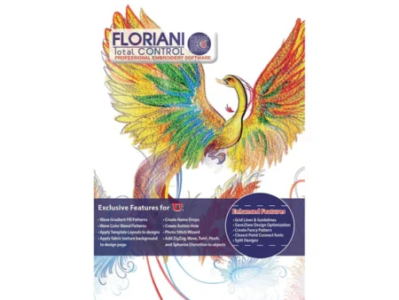 floriani total control u embroidery software